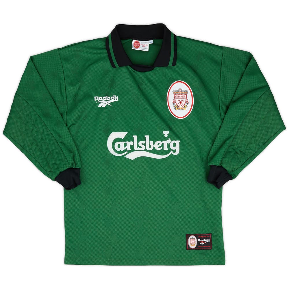 1996-97 Liverpool GK Shirt - 9/10 - (S)