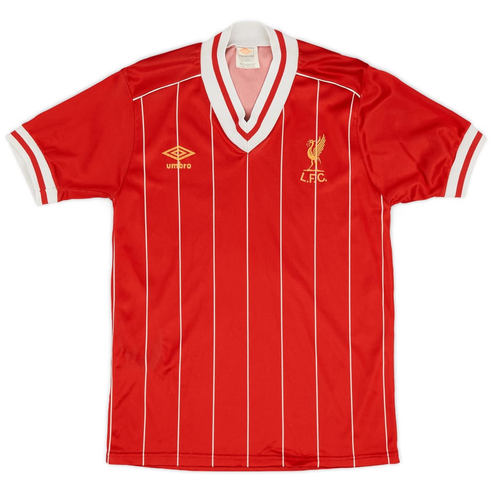 1982-85 Liverpool Home Shirt - 9/10 - (S)