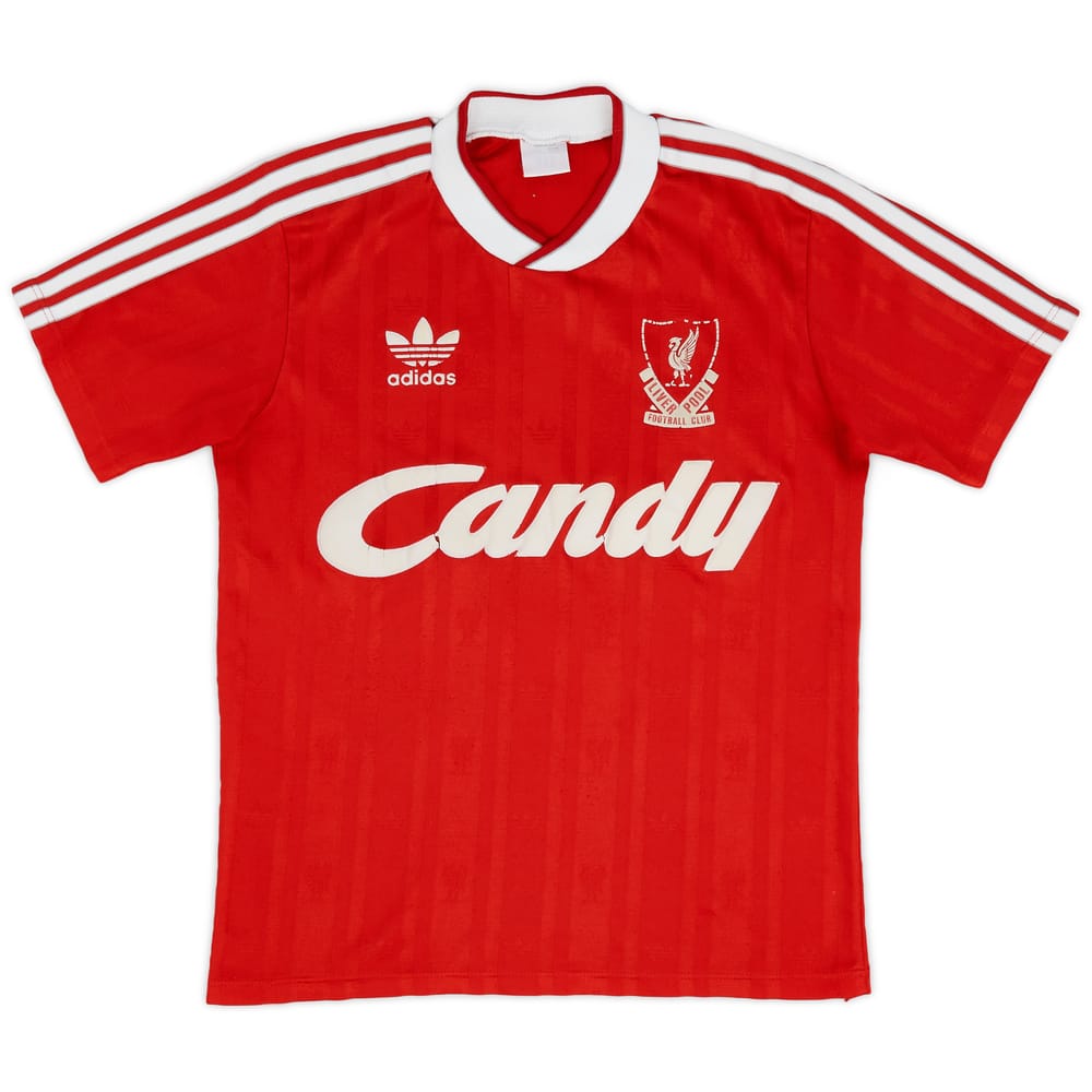 1988-89 Liverpool Home Shirt - 5/10 - (S)