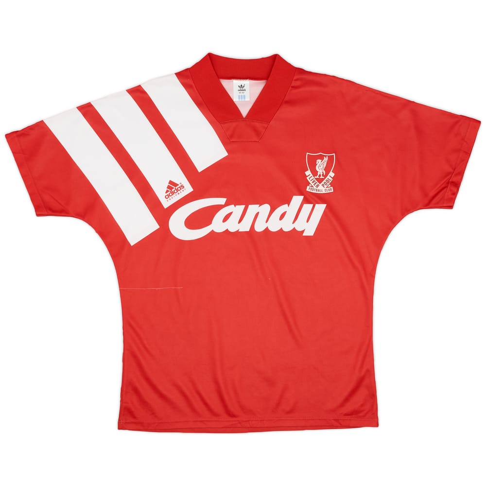 1991-92 Liverpool Home Shirt - 8/10 - (M)