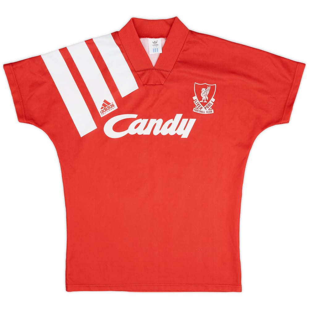 1991-92 Liverpool Home Shirt - 8/10 - (S)