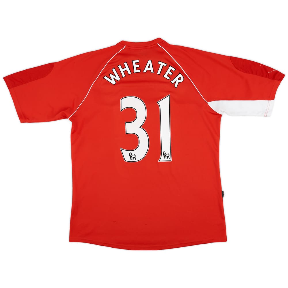 2008-09 Middlesbrough Home Shirt Wheater #31 - 6/10 - (3XL)