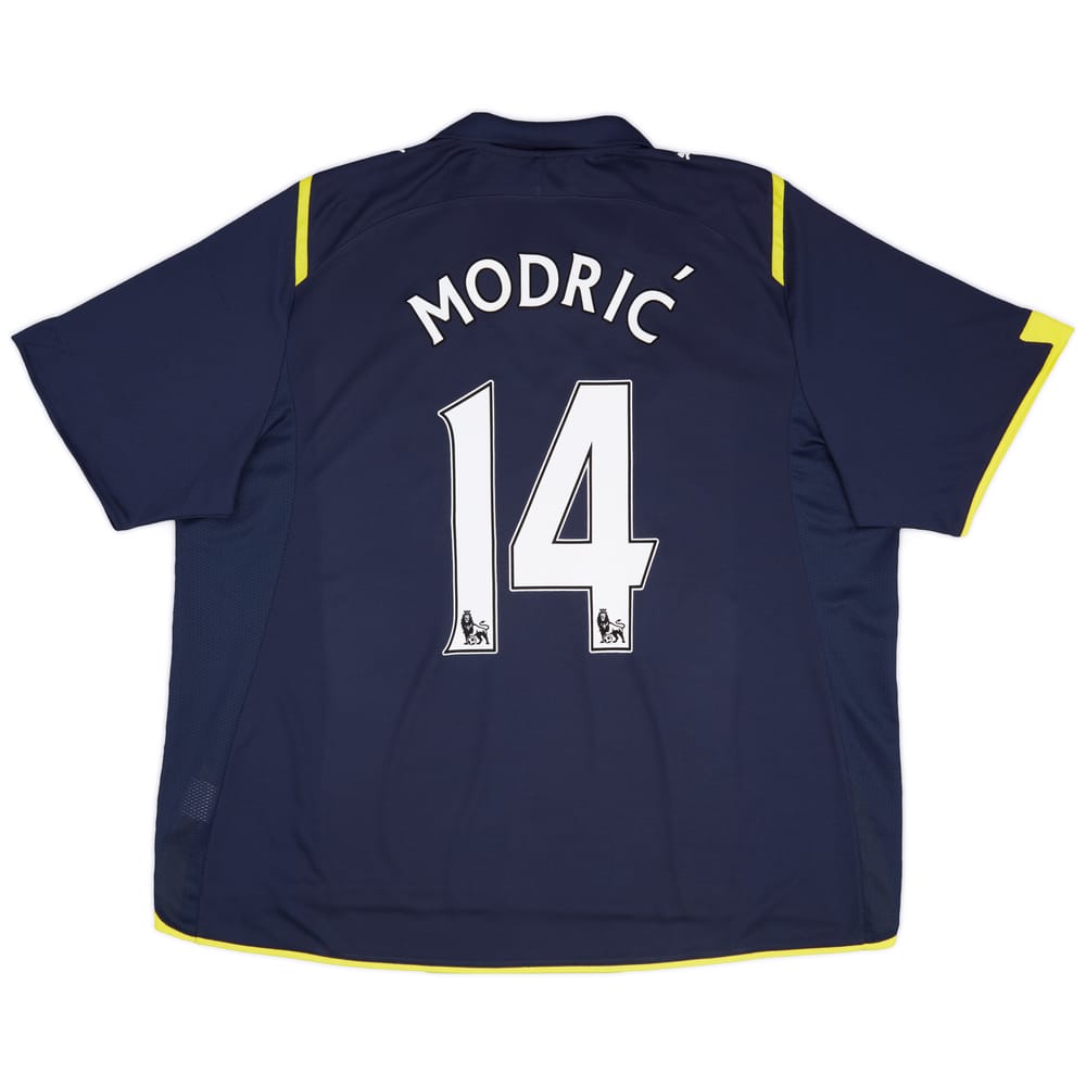 2009-10 Tottenham Away Shirt Modrić #14 - 8/10 - (XXL)