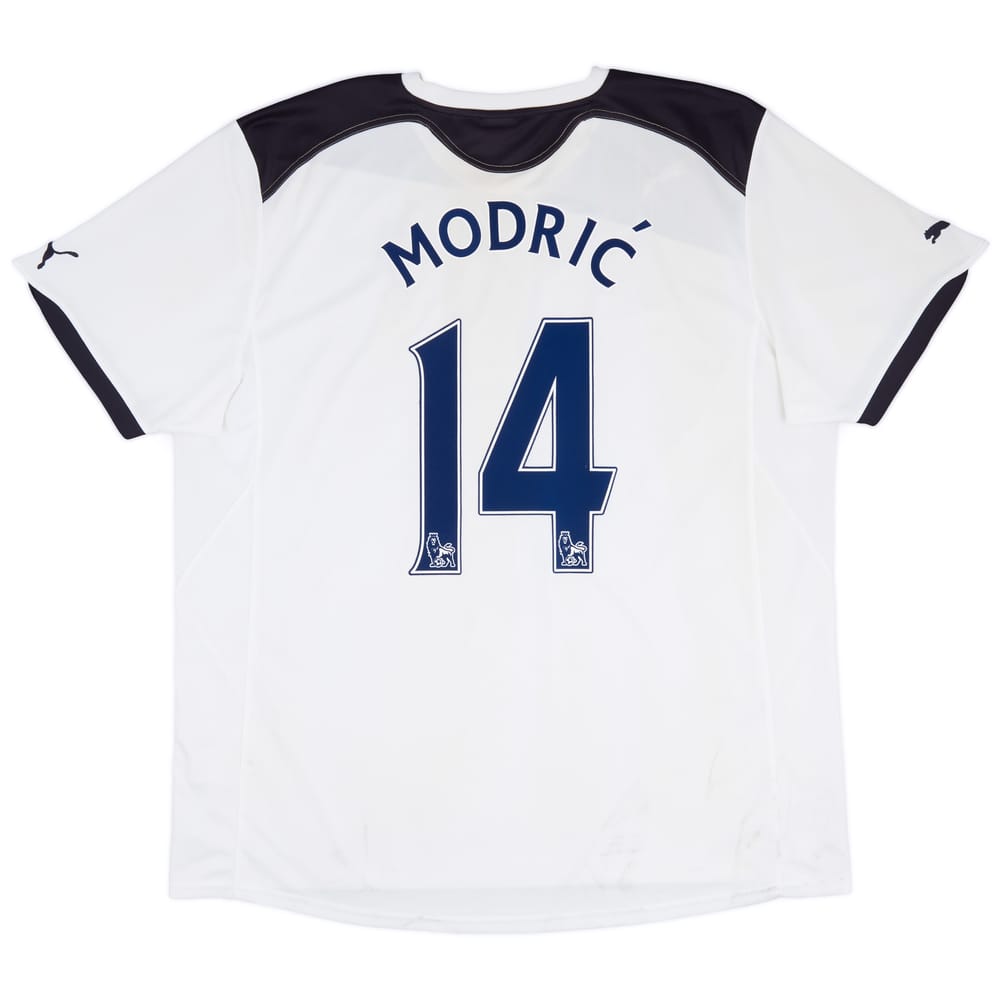 2010-11 Tottenham Home Shirt Modric #14 - 6/10 - (XXL)