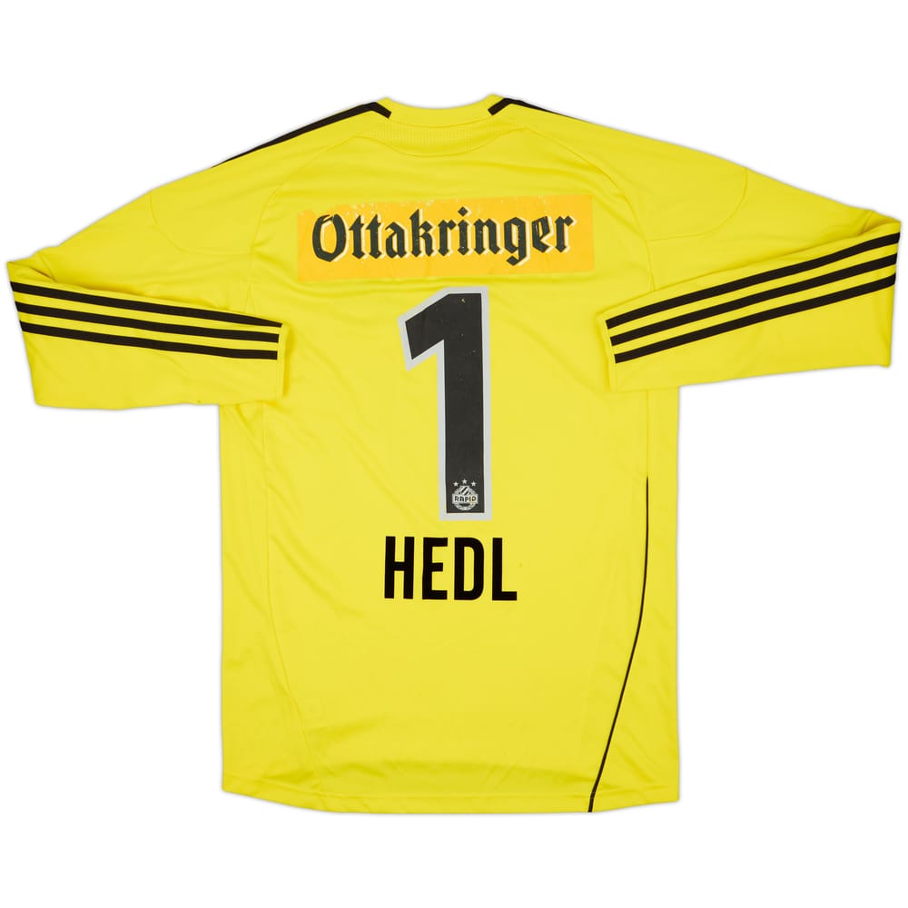 Camiseta de portero del Rapid Vienna 2010-11 Hedl #1 - 6/10 - (S)