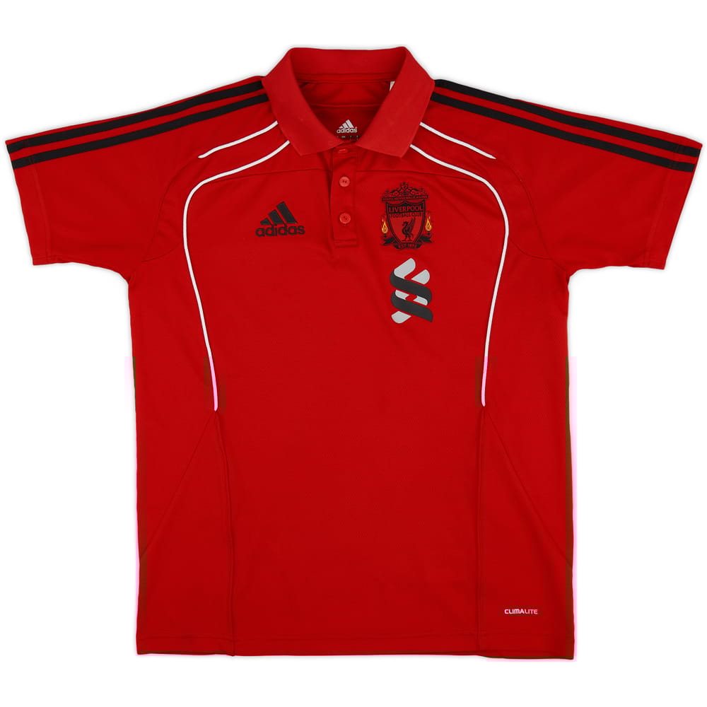 2010-11 Liverpool adidas Polo Shirt - 9/10 - (M)