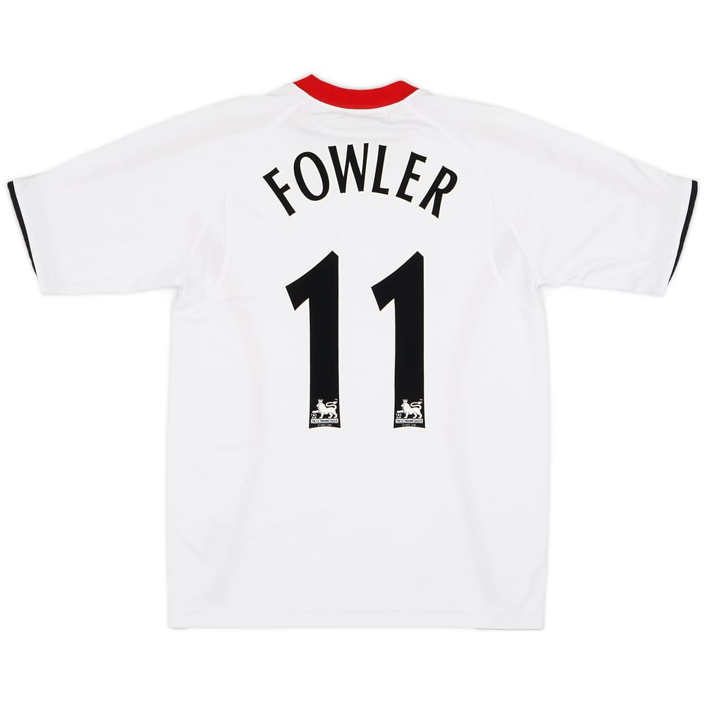 2005-06 Liverpool Away Shirt Fowler #11 - 9/10 - (M)
