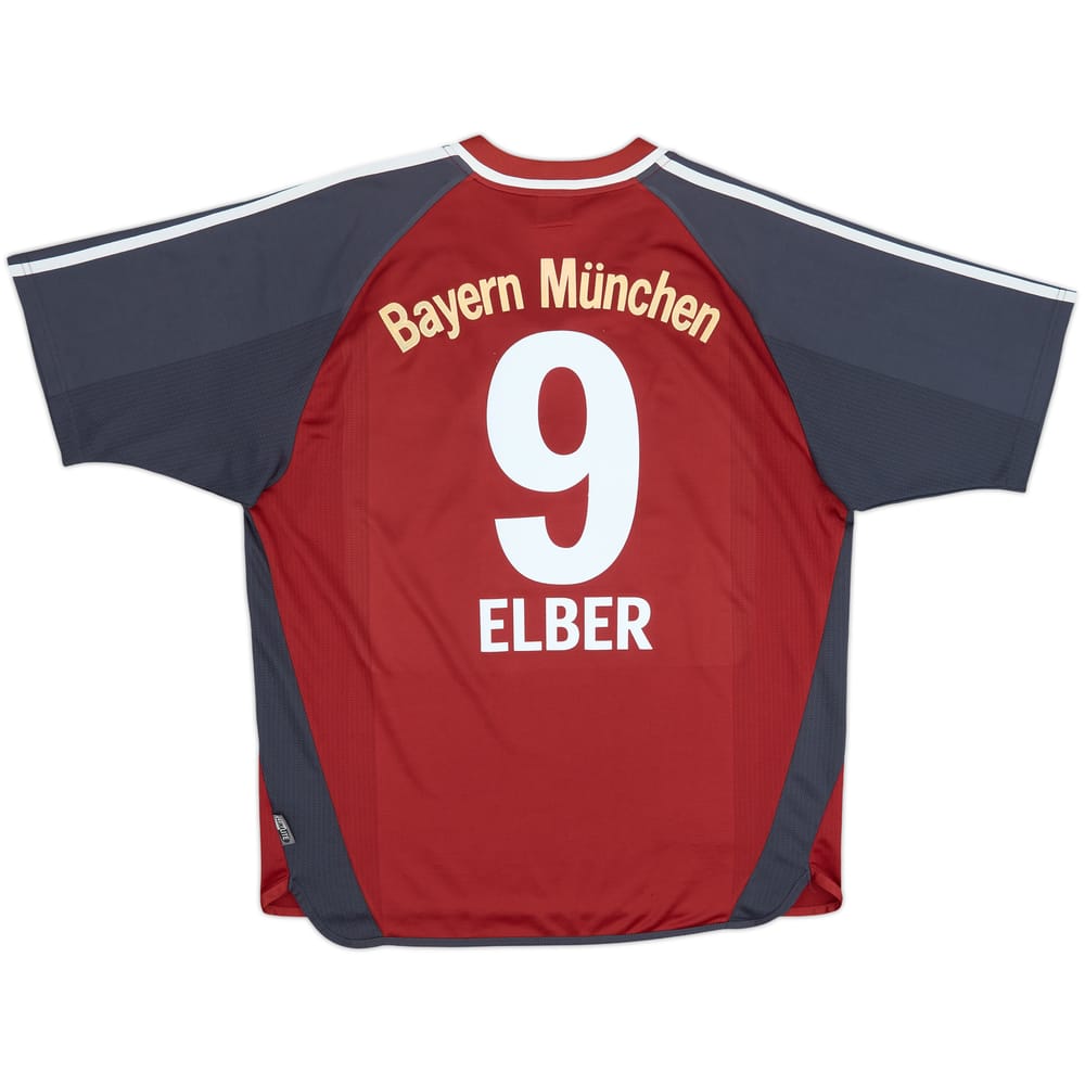 2001-02 Bayern Munich Home Shirt Elber #9 - 5/10 - (L)
