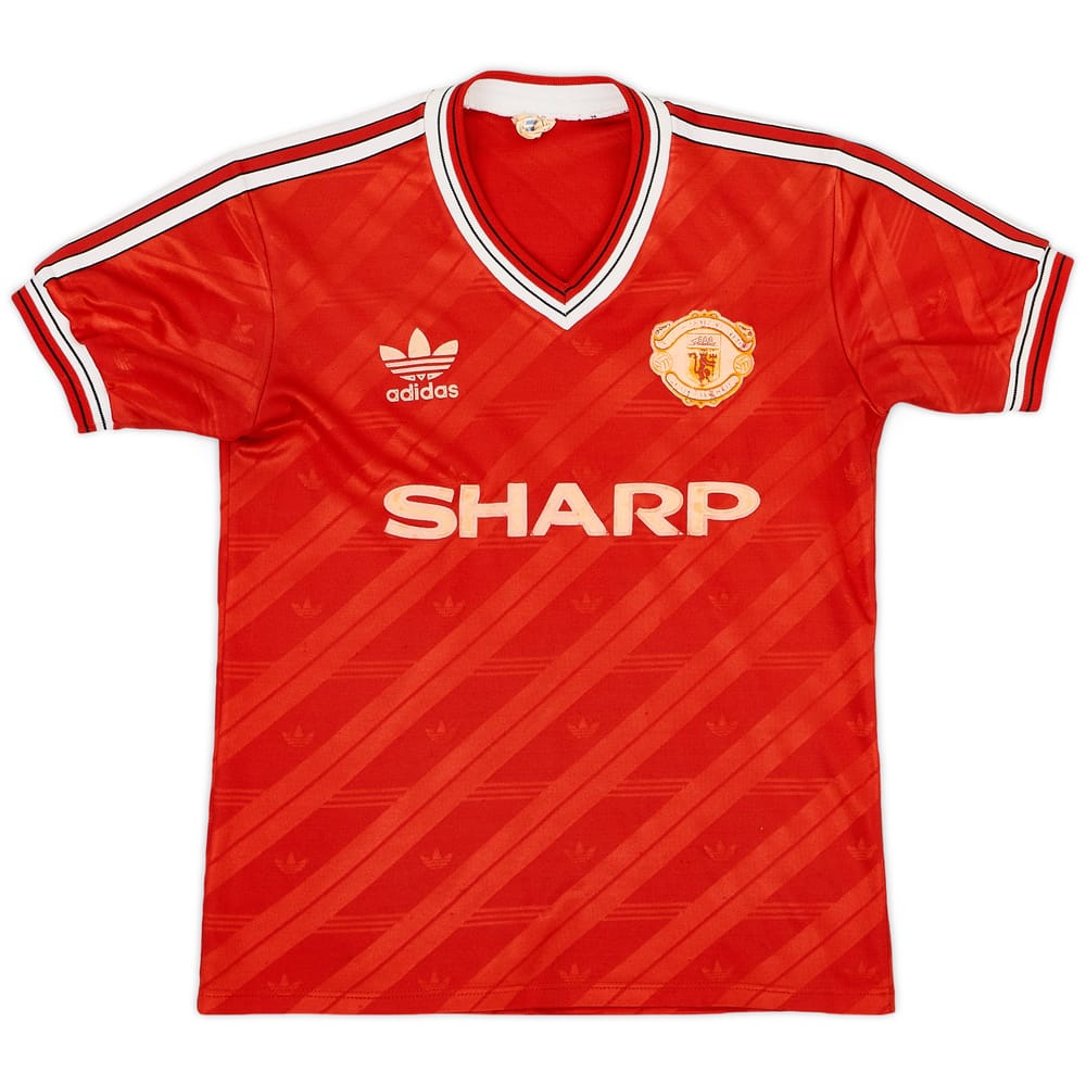 1986-88 Manchester United Home Shirt - 6/10 - (S)