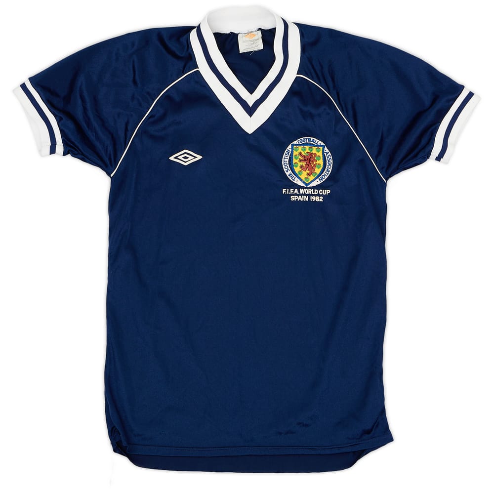 1982 Scotland 'World Cup' Home Shirt - 8/10 - (S)