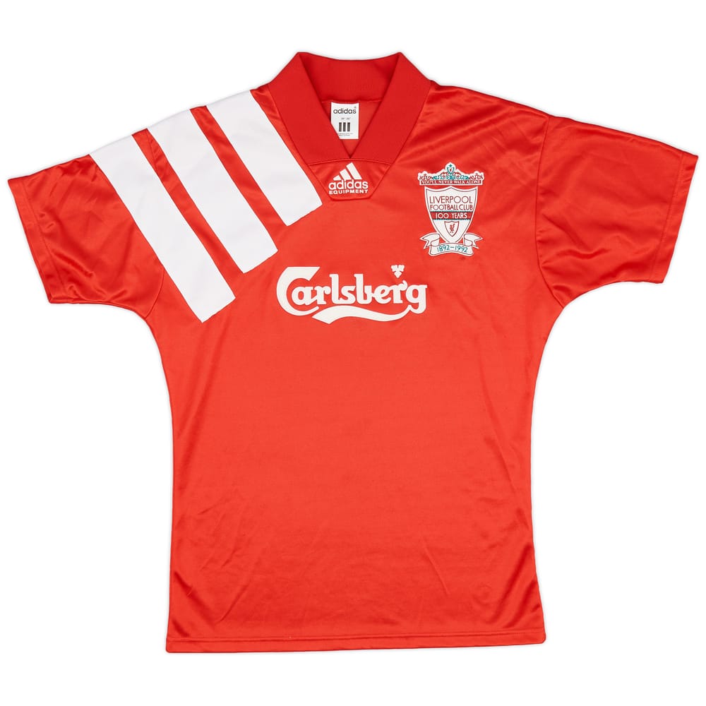 1992-93 Liverpool Centenary Home Shirt - 9/10 - (S)