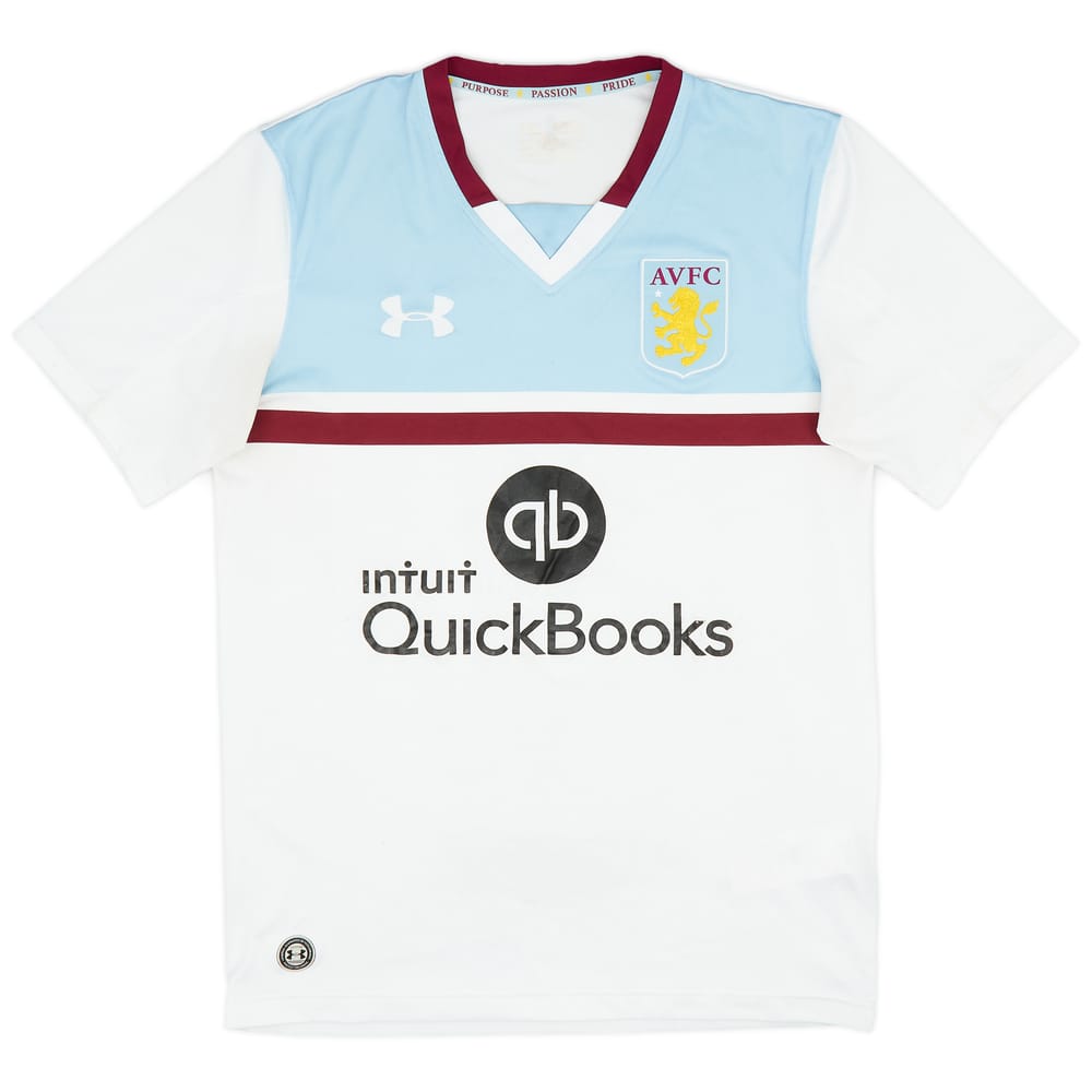 2016-17 Aston Villa Away Shirt - 5/10 - (M)