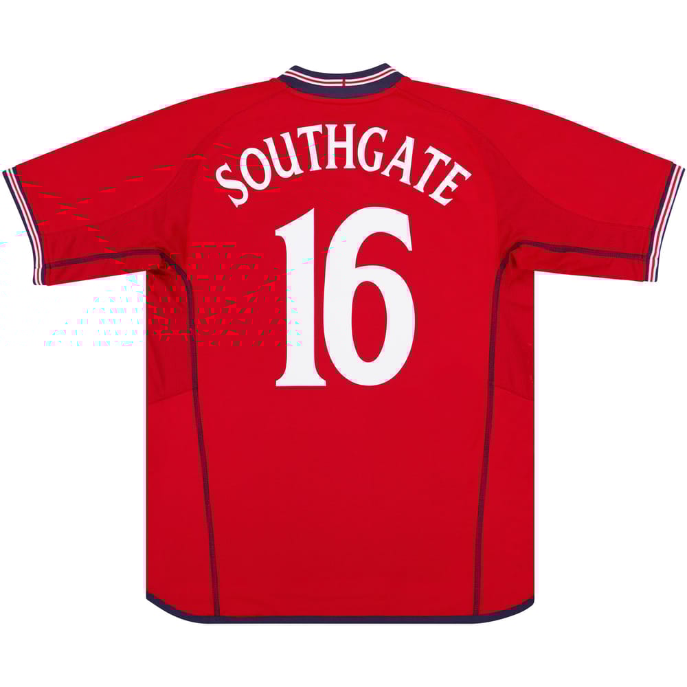 2002-04 England Away Shirt Southgate #16 - 6/10