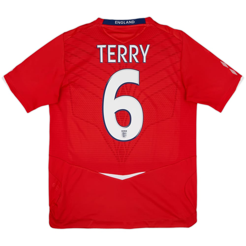 2008-10 England Away Shirt Terry #6