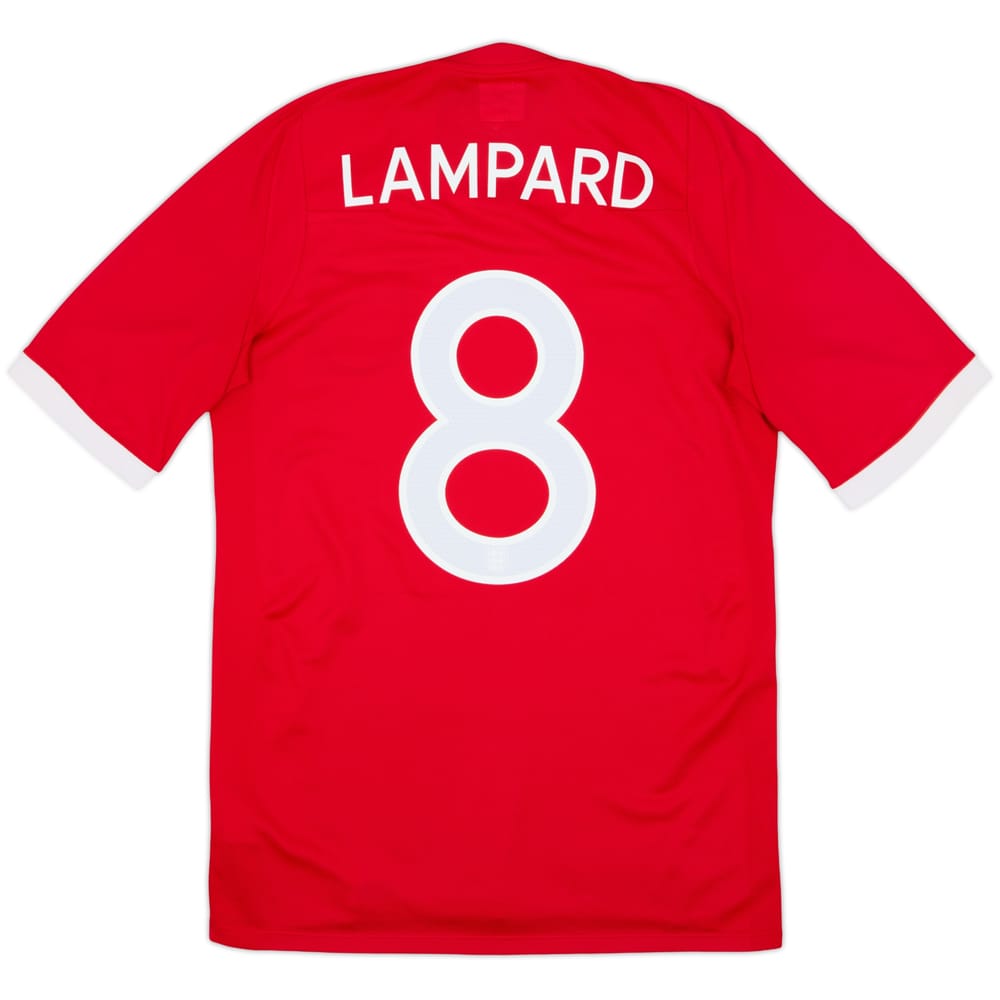 2010-11 England Away Shirt Lampard #8 - 8/10 - (S)