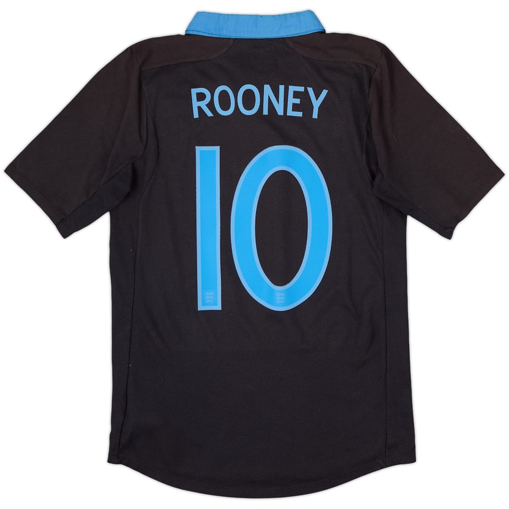 2011-12 England Away Shirt Rooney #10 - 8/10 - (S)