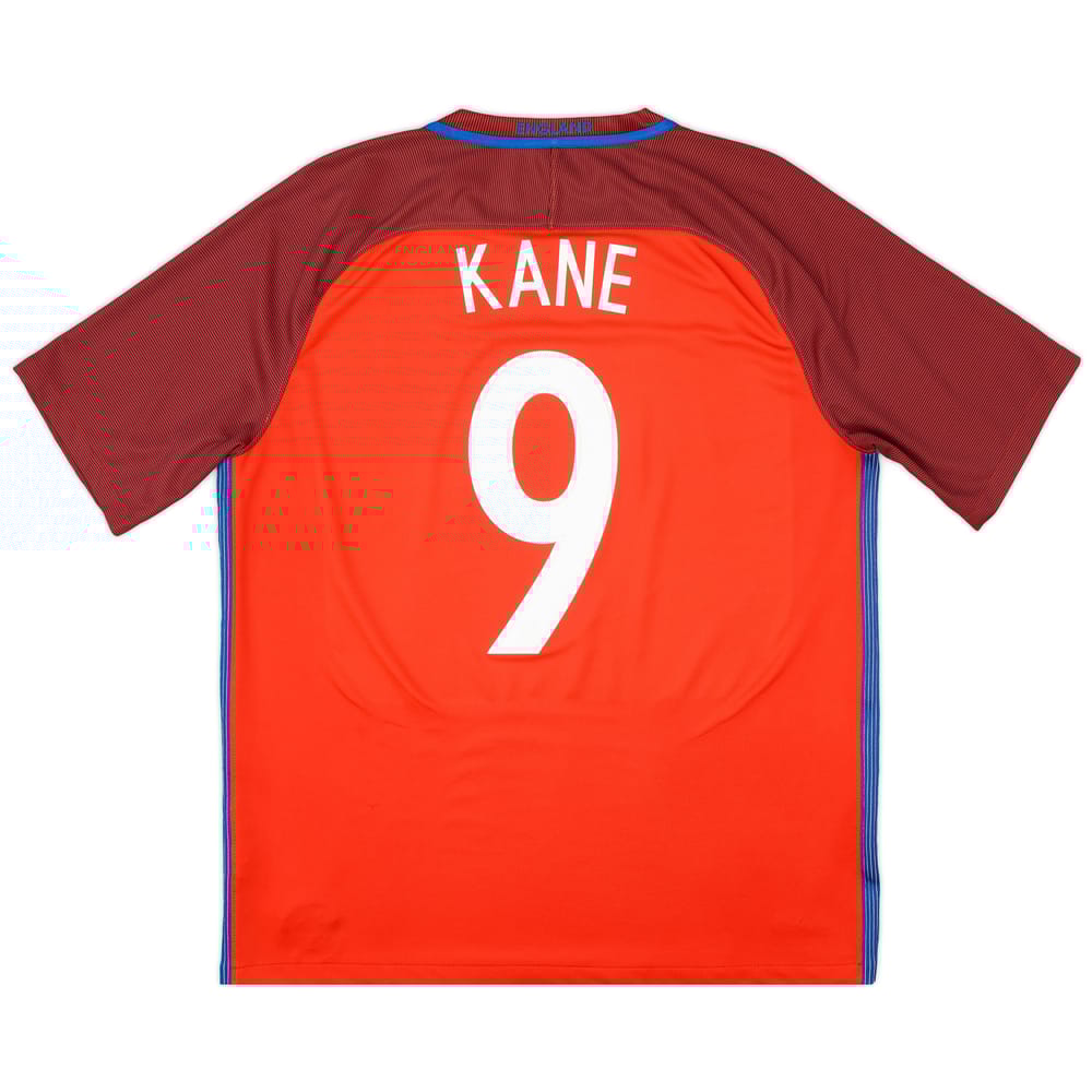 2016-17 England Away Shirt Kane #9 - 8/10 - (S)