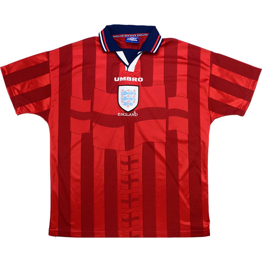 1997-99 England Away Shirt - 8/10 - (Y)