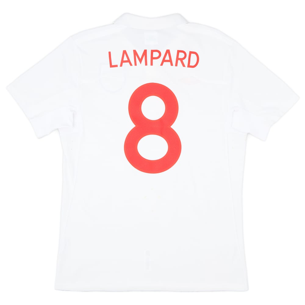 2009-10 England Home Shirt Lampard #8