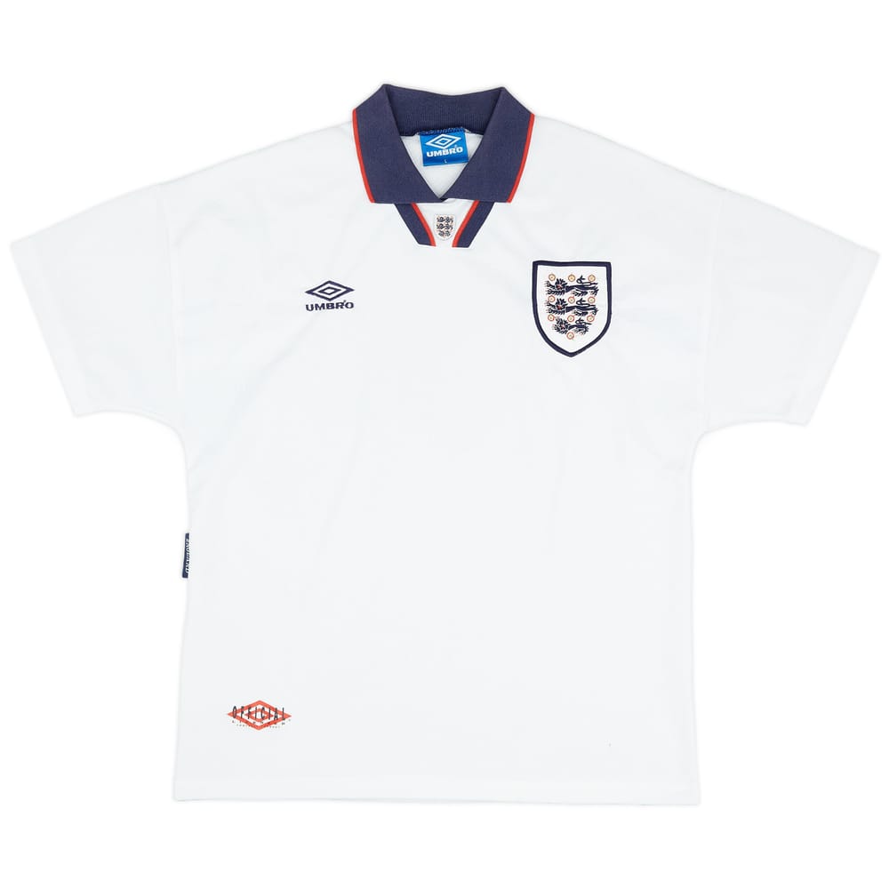 1993-95 England Home Shirt  - 6/10 - (S)