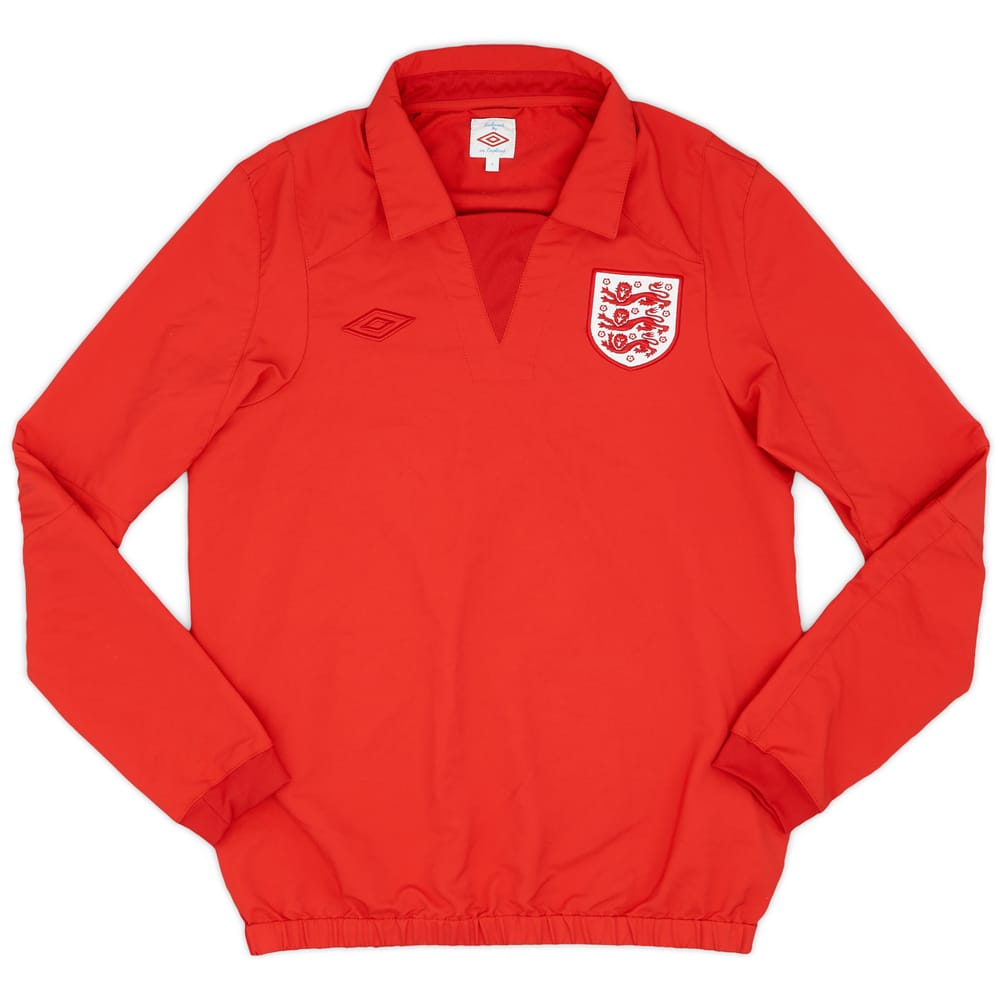 2010-11 England Umbro Drill Top - 9/10 - (S)