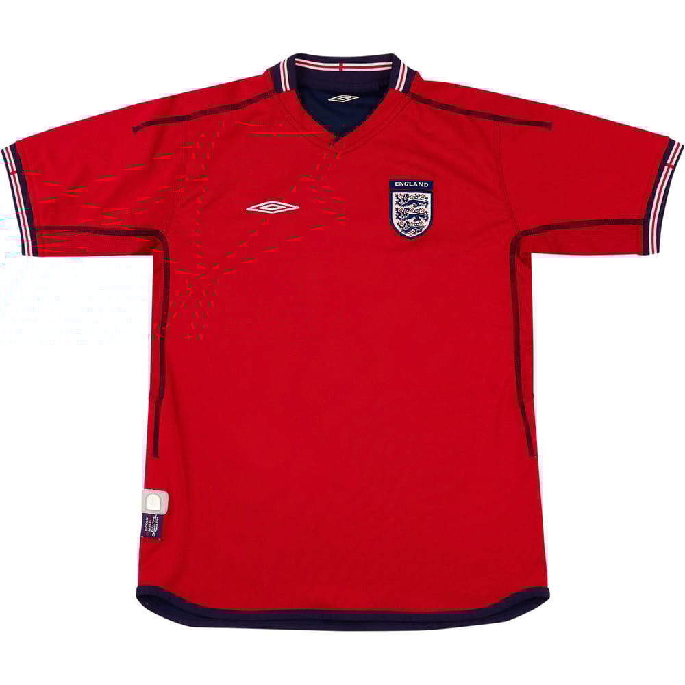 2002-04 England Away Shirt - 6/10 - (XL.Boys)
