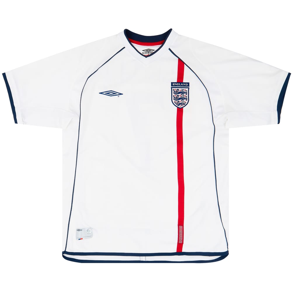 2001-03 England Home Shirt - 6/10