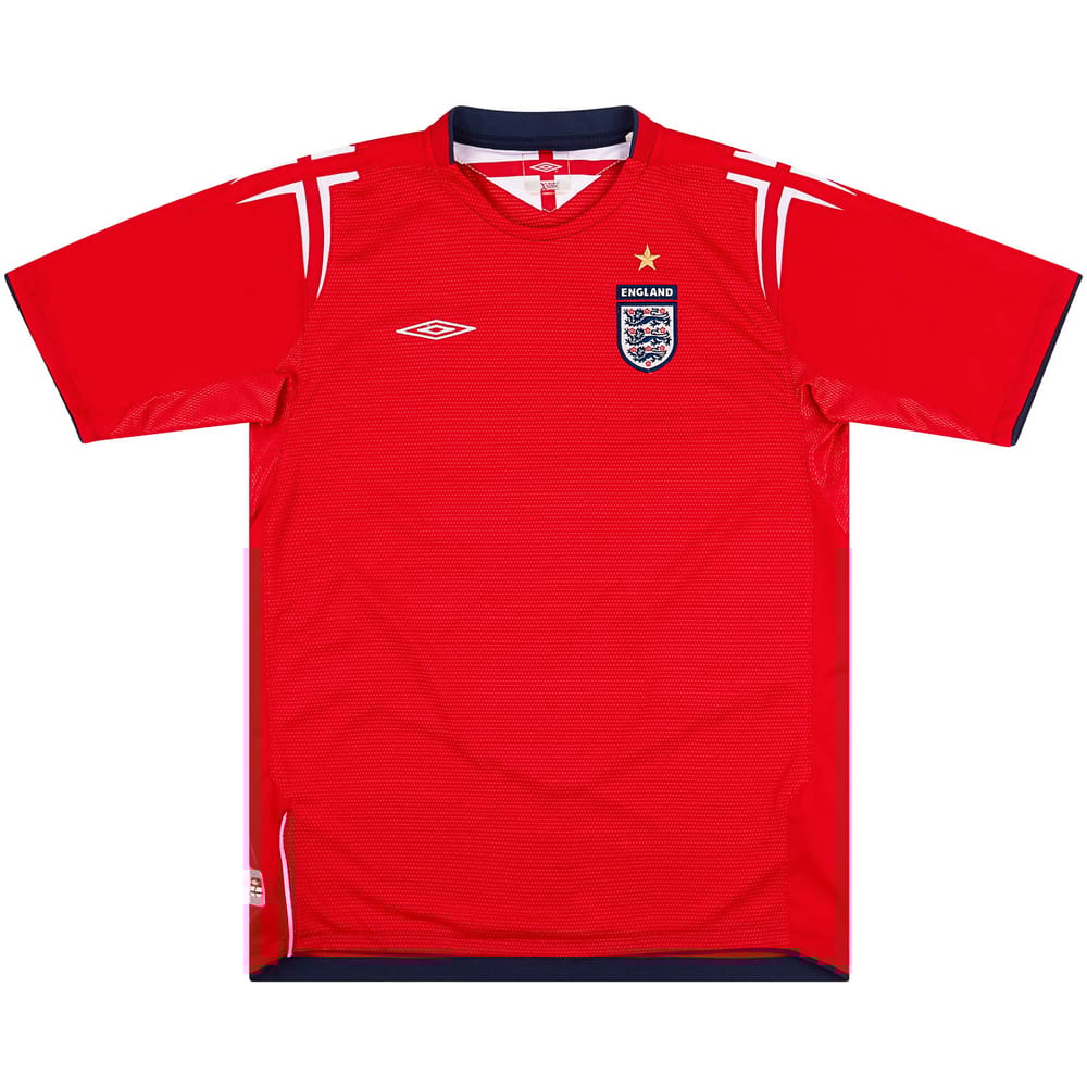 2004-06 England Away Shirt - 6/10 - (XL.Boys)