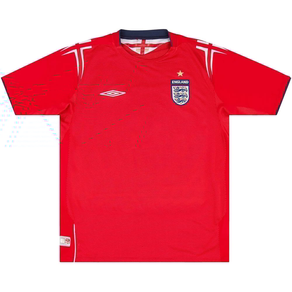 2004-06 England Away Shirt - 7/10