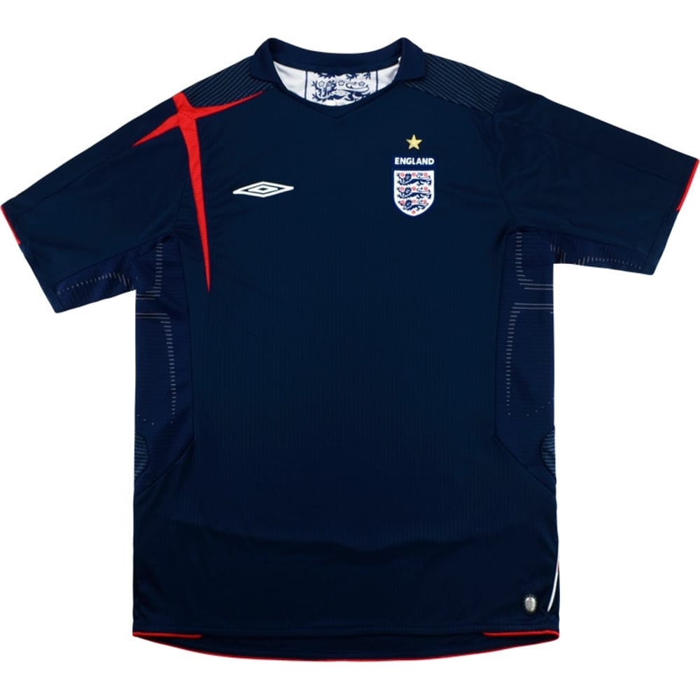 2005-06 England GK S/S Shirt - 6/10 - (S)