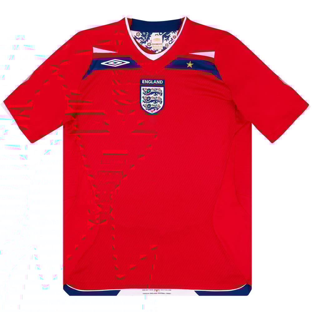 2008-10 England Away Shirt - 8/10