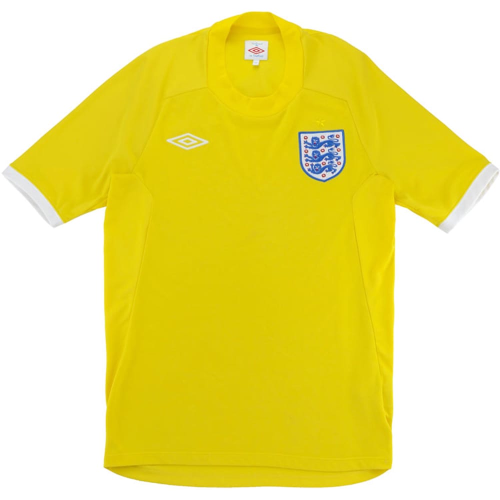 2010-11 England GK S/S Shirt - 8/10 - (S)