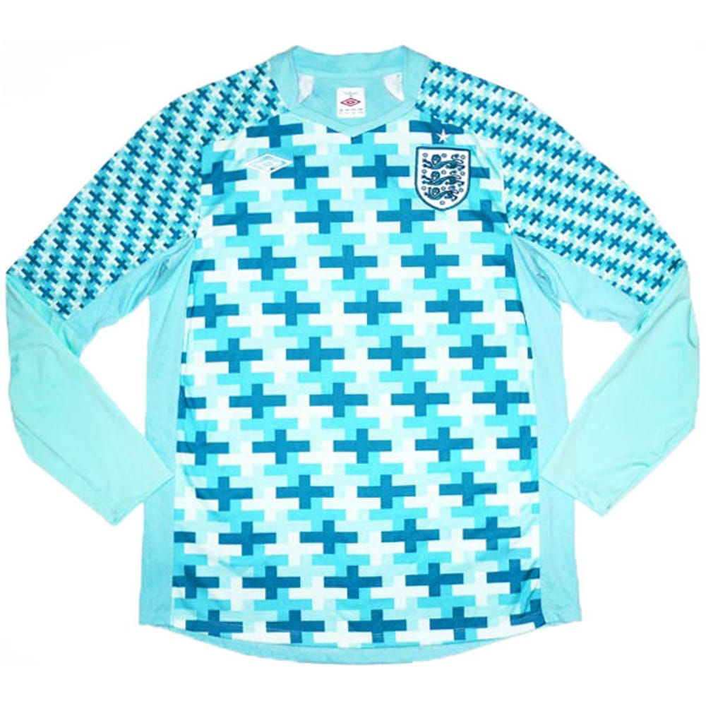 2011-12 England GK Shirt - 8/10 - (S)