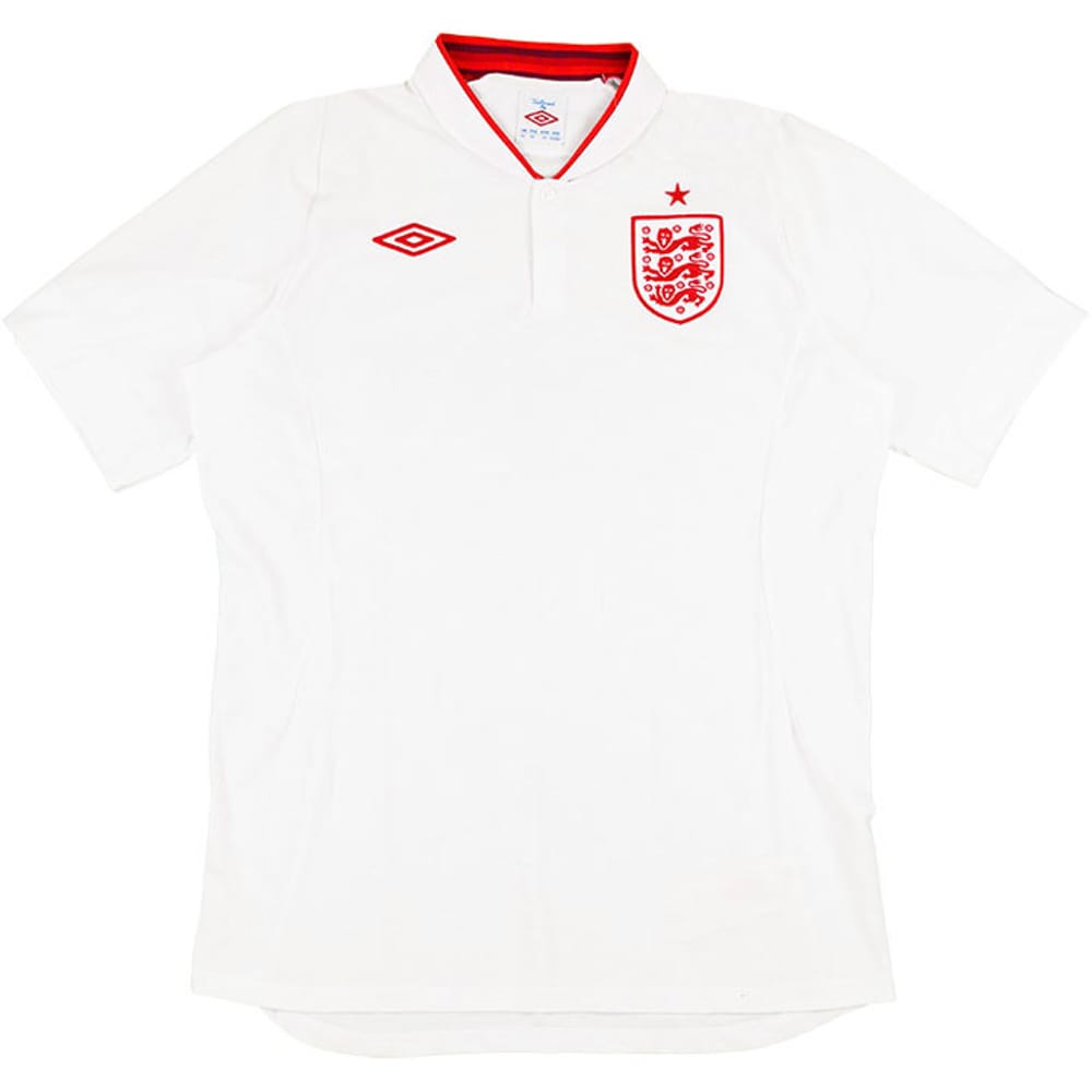 2012-13 England Home Shirt - 6/10 - (XXL)