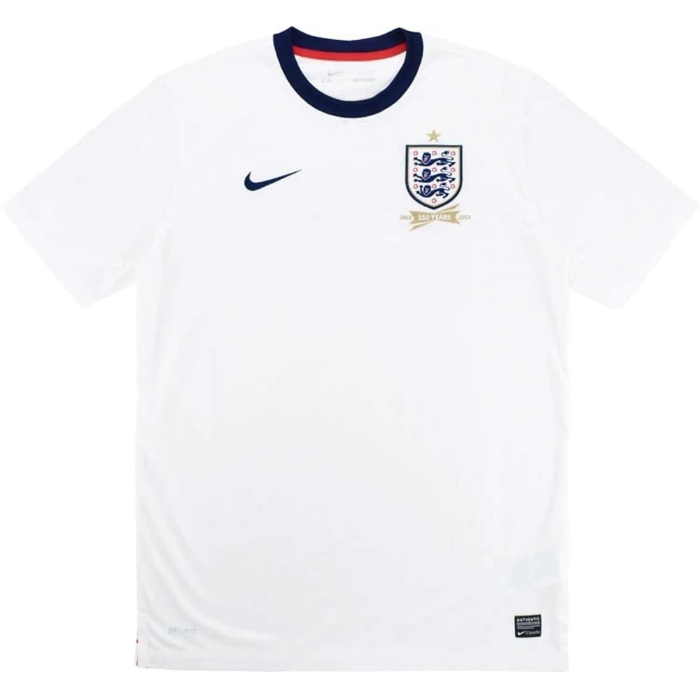 2013 England 150th Anniversary Home Shirt - 6/10 - (S)