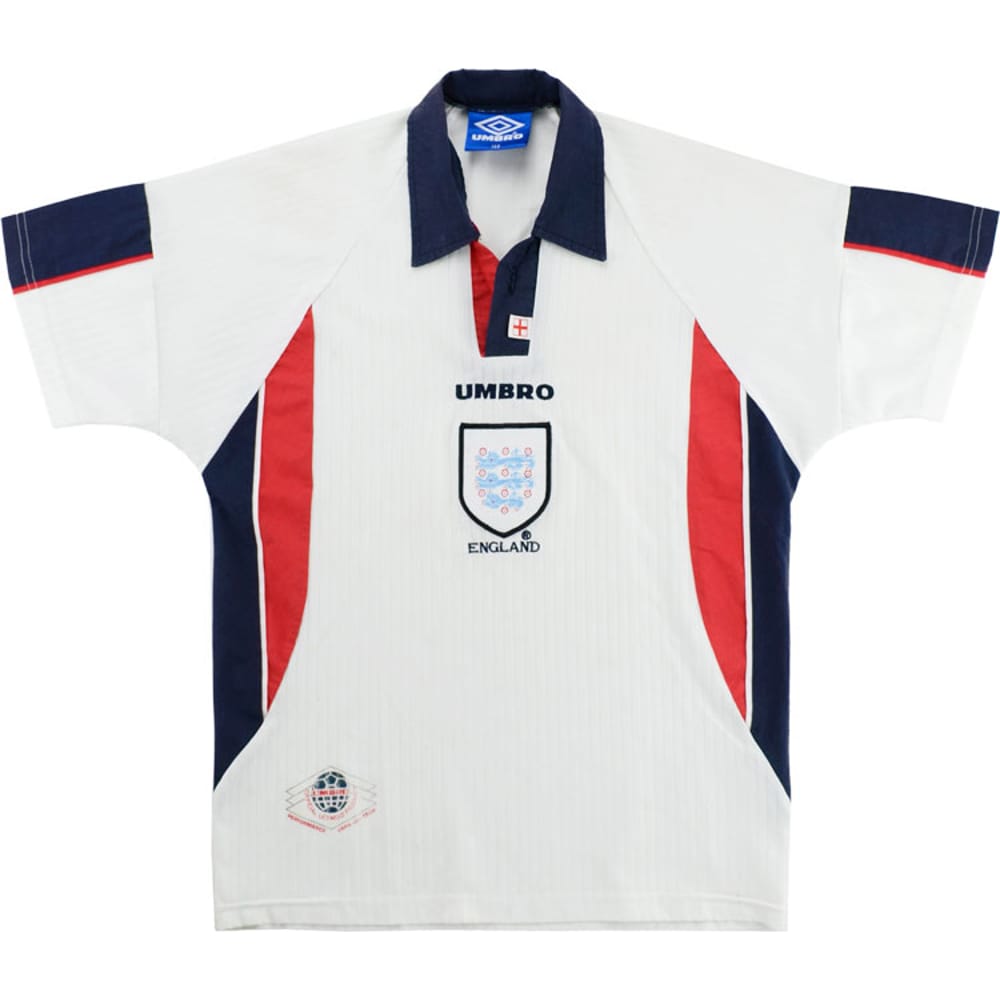 1997-99 England Home Shirt - 6/10 - (Y)