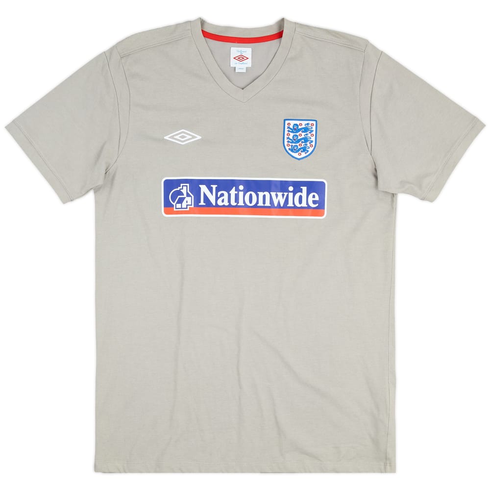 2009-10 England Umbro Cotton Tee - 8/10 - (L)