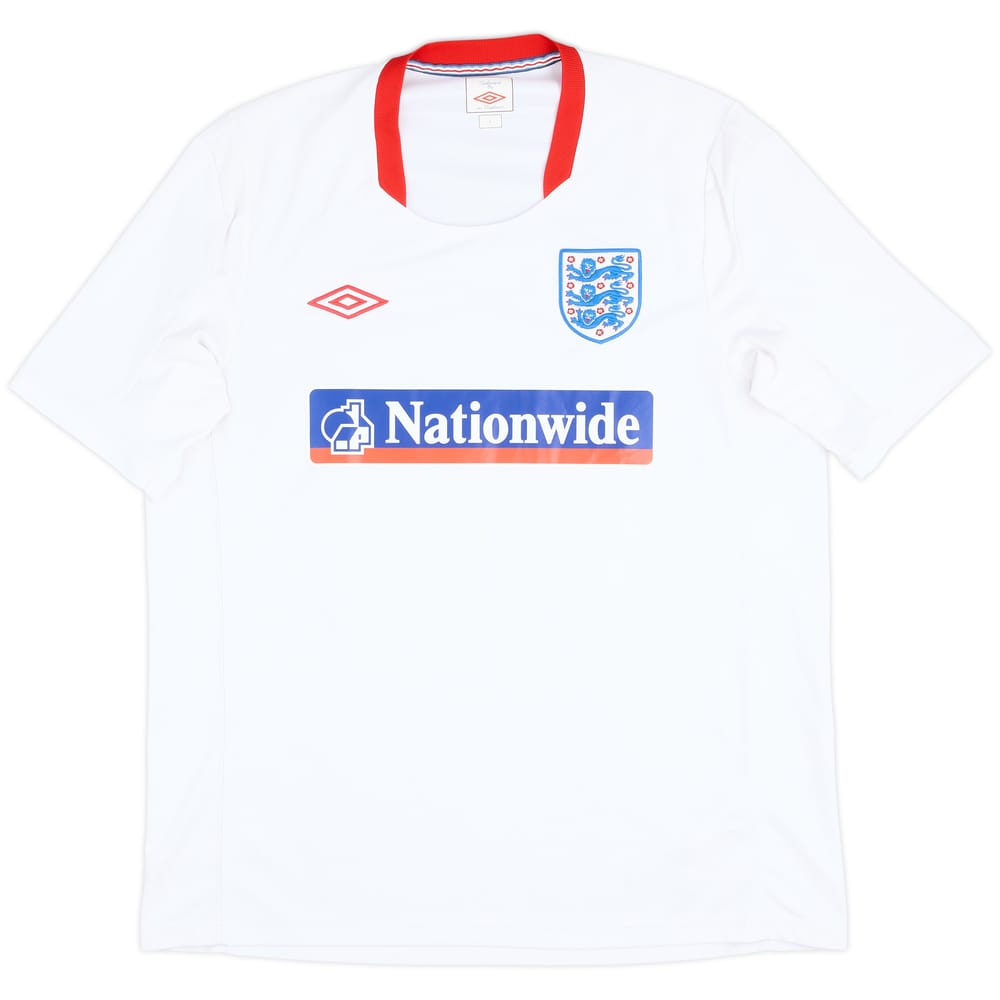 Camiseta Umbro de entrenamiento de Inglaterra 2010-11