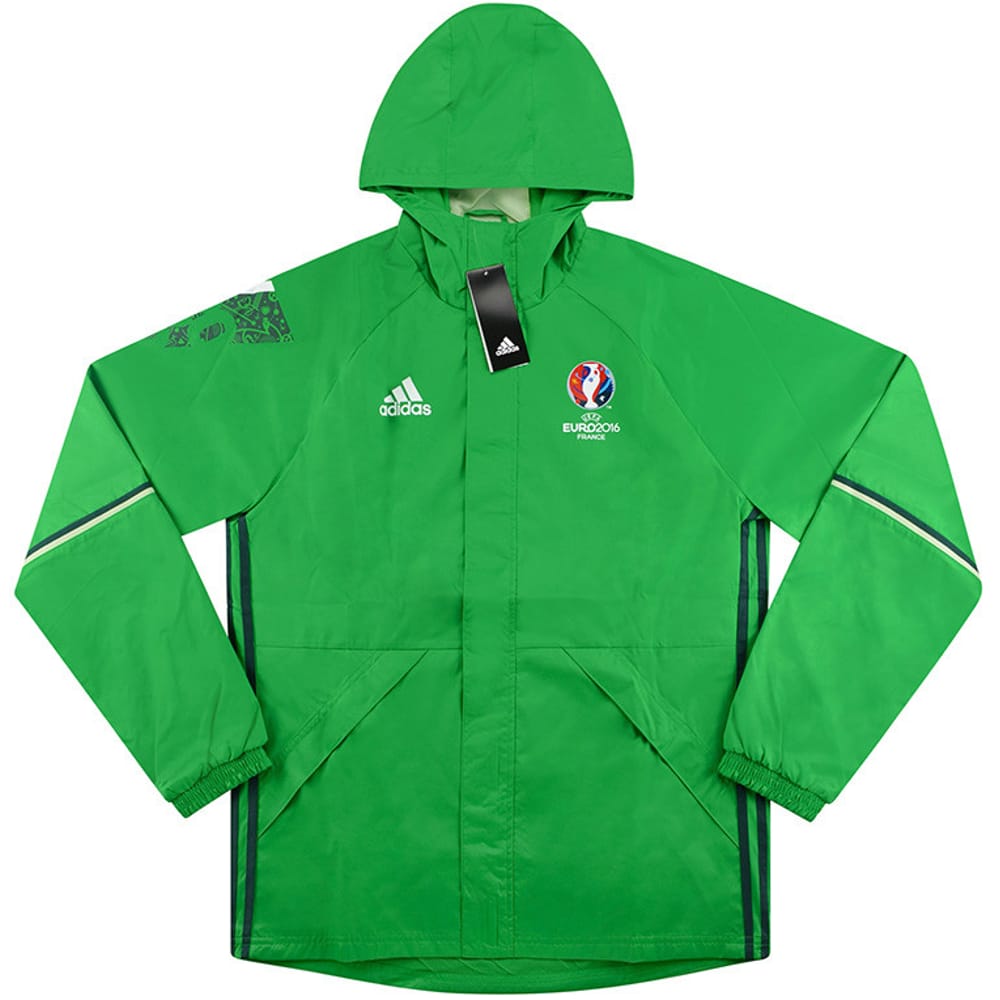 2016 adidas UEFA Euro 2016 France Rain Jacket (M)