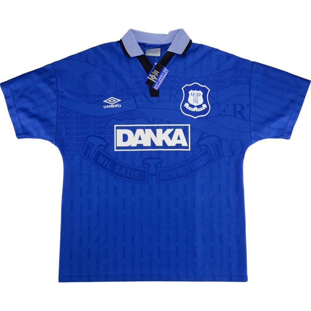 1995-97 Everton Home Shirt Y