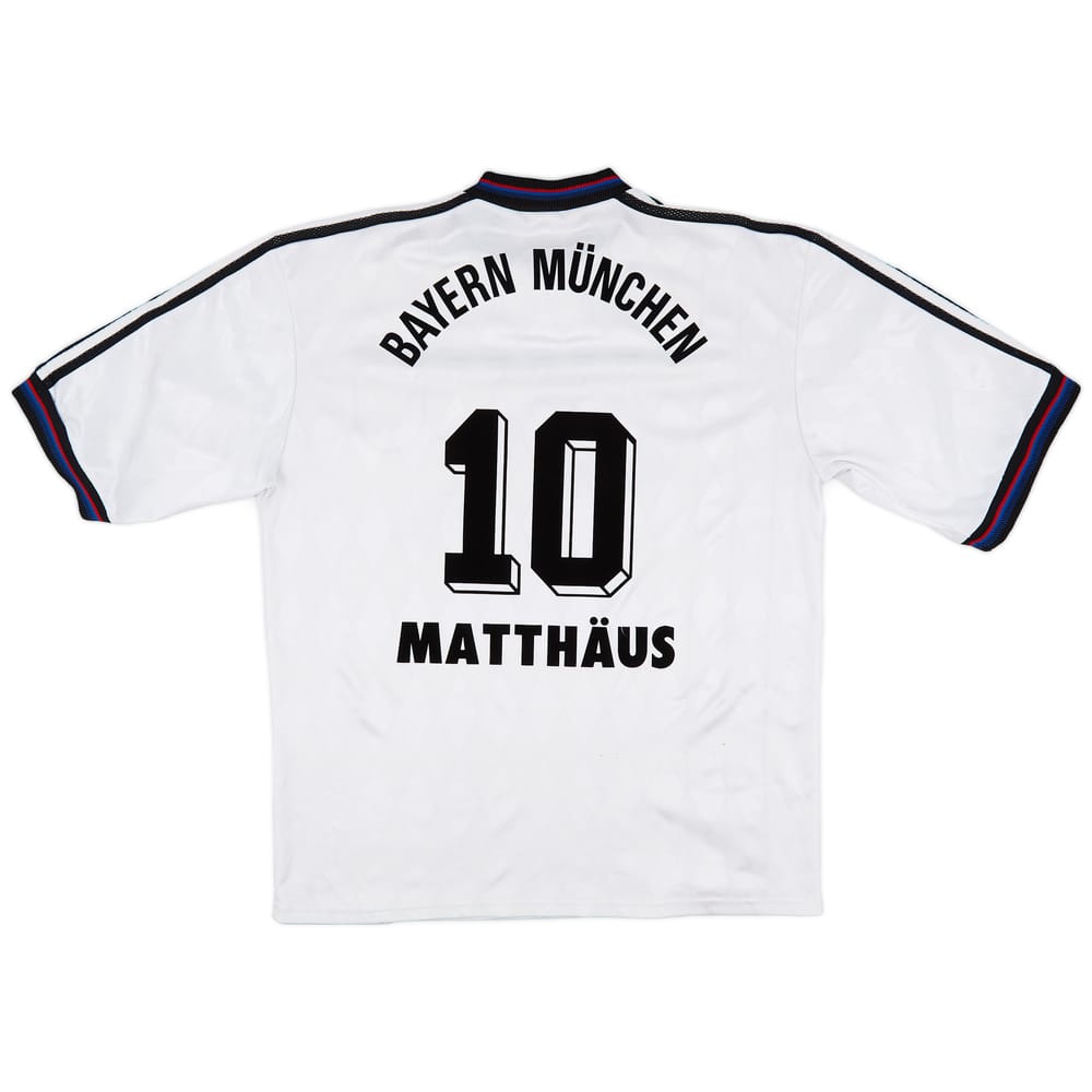 1996-98 Bayern Munich Away Shirt Matthaus #10 - 6/10 - (L)