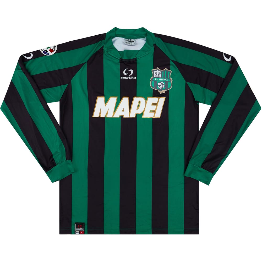 2008-09 Sassuolo Primavera Match Issue Home L/S Shirt #24
