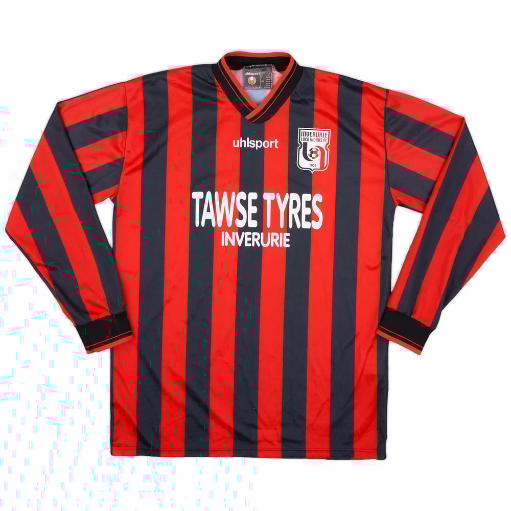 2005-06 Inverurie Loco Works Home L/S Shirt - 9/10 - (L)