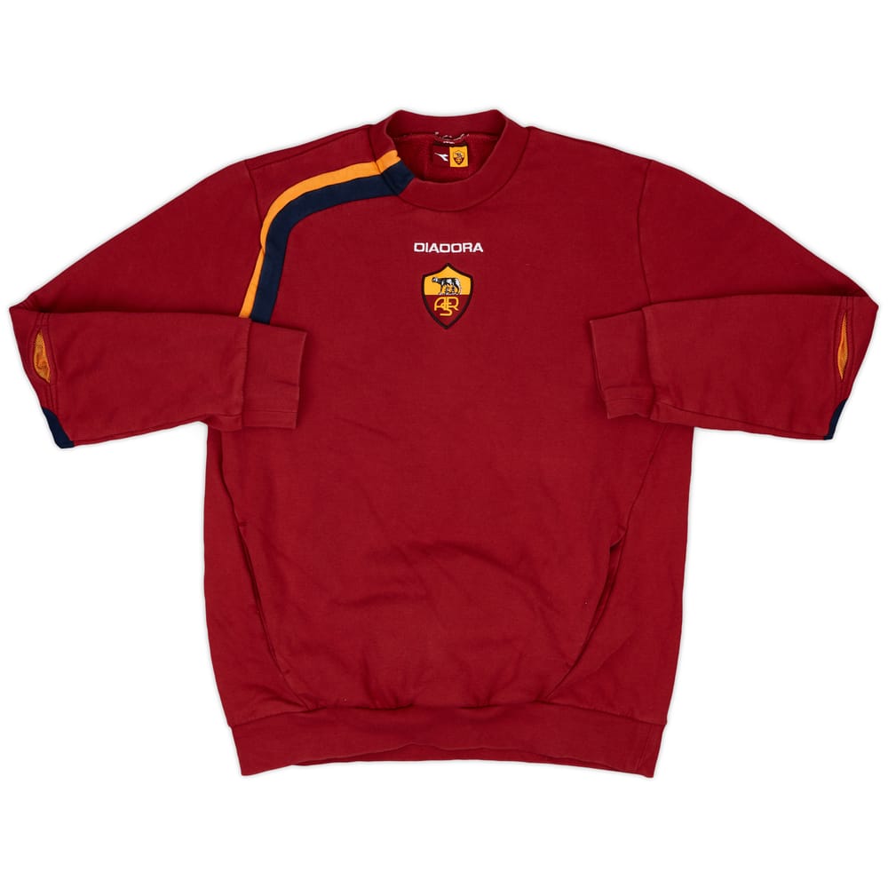 2004-05 Roma Diadora Sweat Top - 9/10 - (L)
