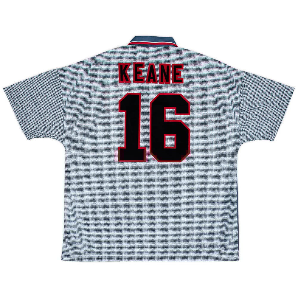 1995-96 Manchester United Away Shirt Keane #16 (XXL)