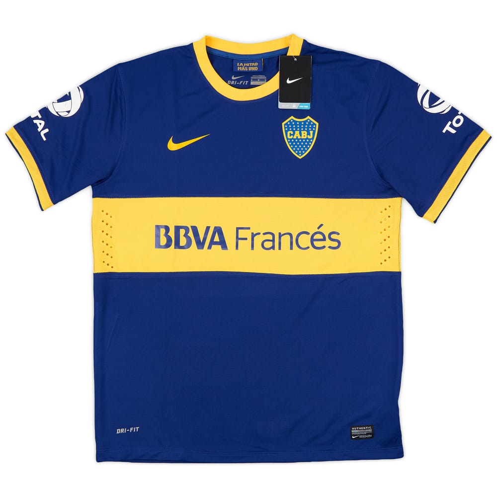 2013-14 Boca Juniors Player Issue Home Shirt (M)
