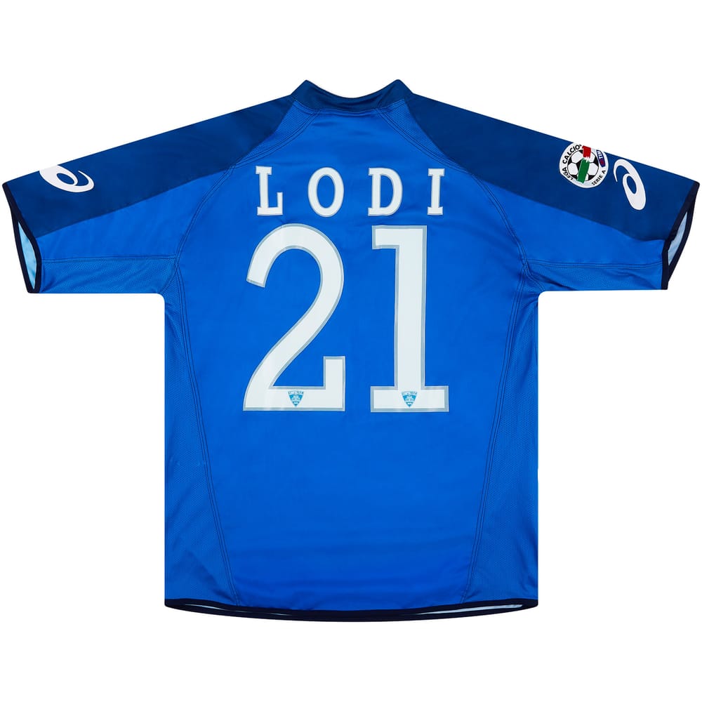 2005-06 Empoli Match Issue Home Shirt Lodi #21