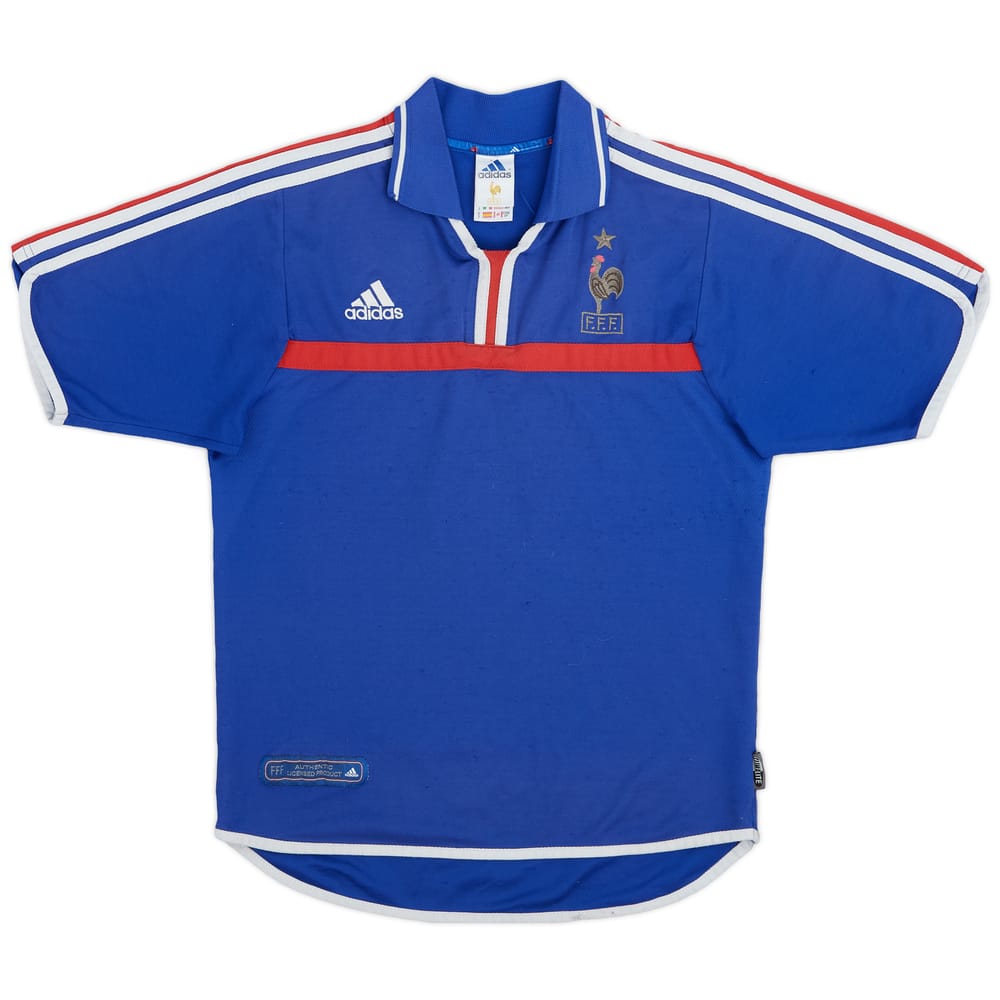 2000-02 France Home Shirt - 5/10 - (S)