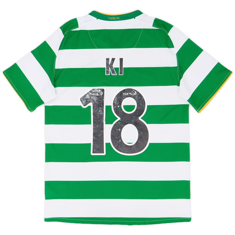 2008-10 Celtic Home Shirt Ki #18 - 4/10 - (S)