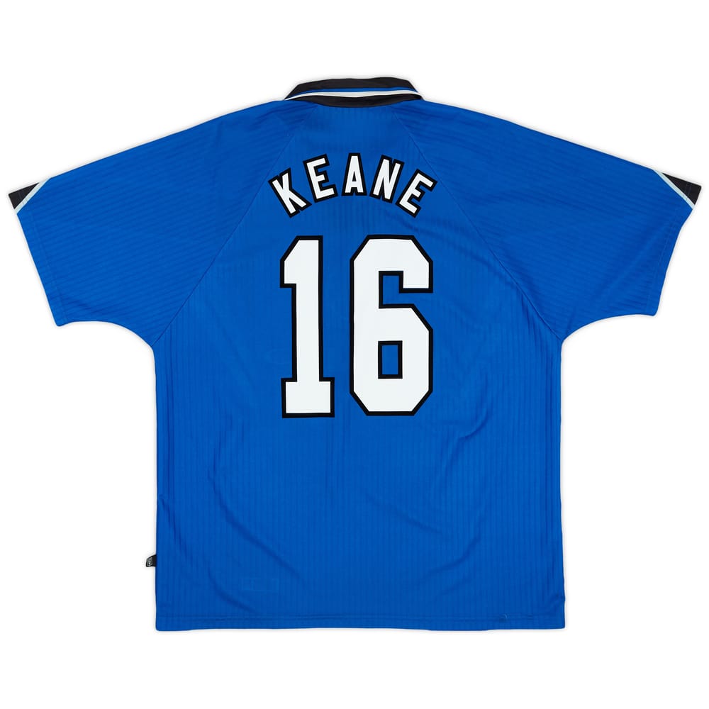 1996-98 Manchester United Third Shirt Keane #16 - 9/10 - (XL)